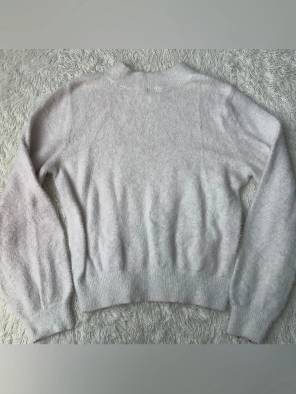 abercrombie kids Soft Crewneck Sweater in Pale Pink